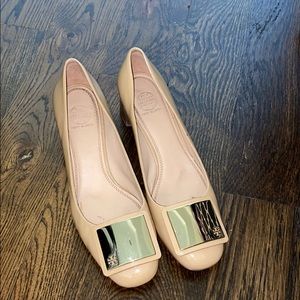 Classic Tory Burch Kitten Block Heels